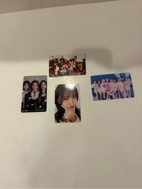 Twice K-pop Japanese Photo Card Lot of 4